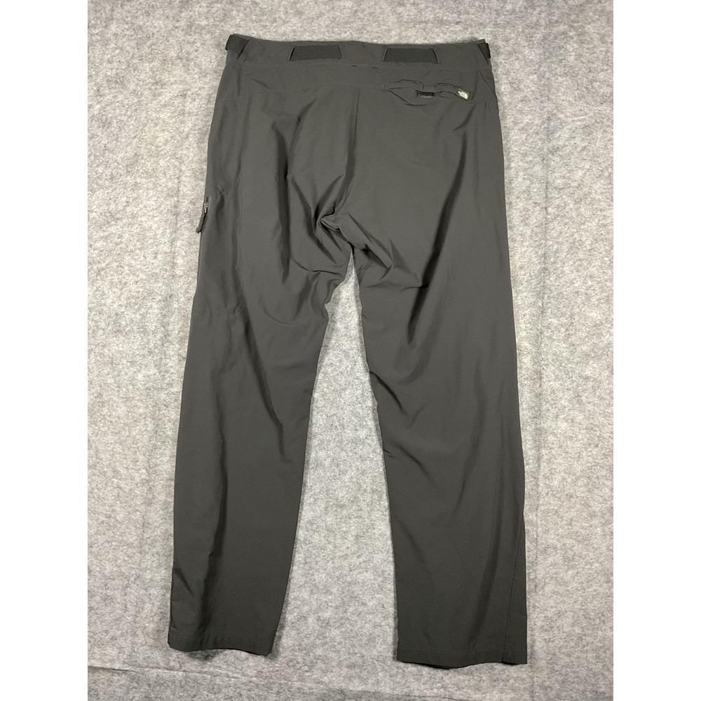 The North Face Mens Size 36X32 Gray Zip Cargo Hiking Pants Belted - Picture 5 of 7